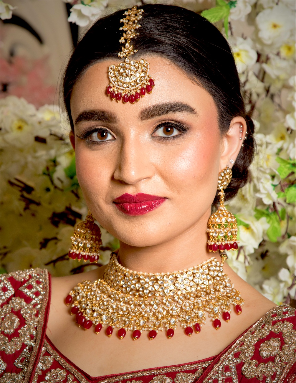 Editorial beauty look