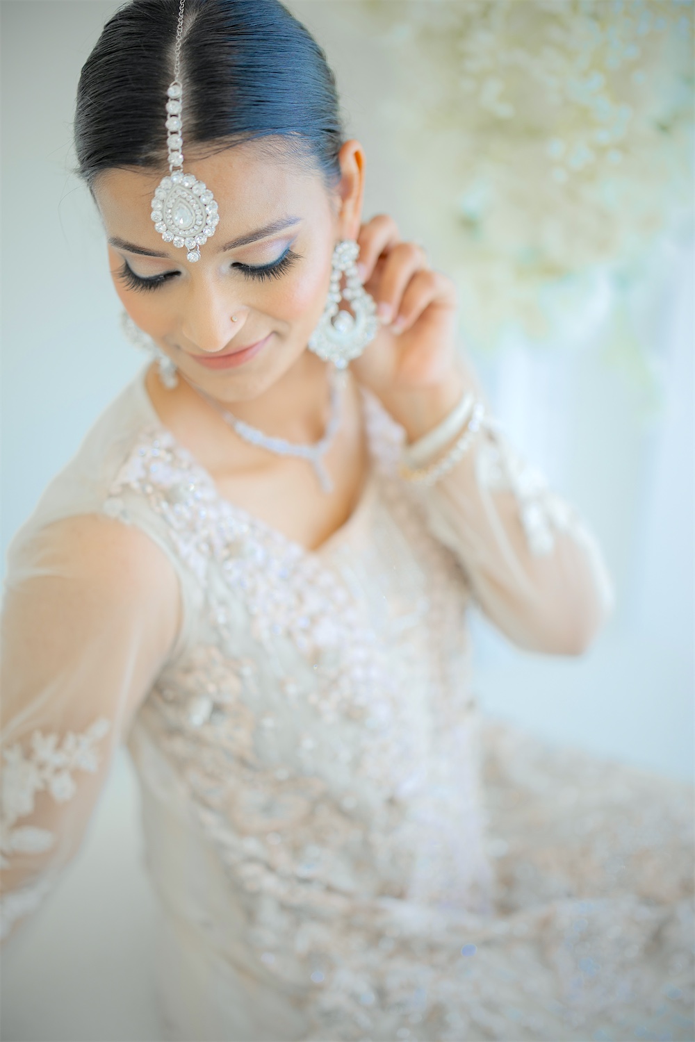 Ivory bridal editorial