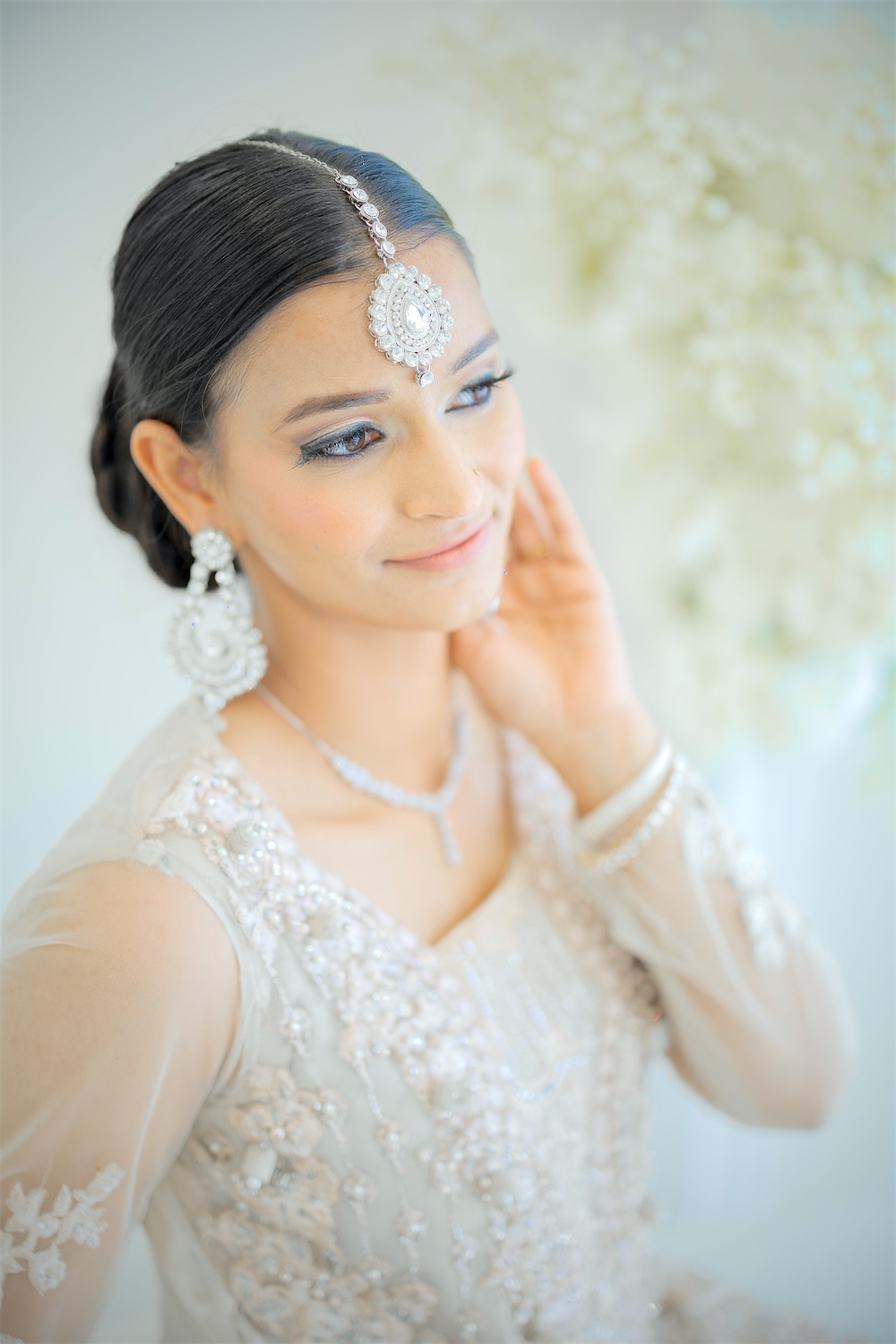 Ivory bridal editorial