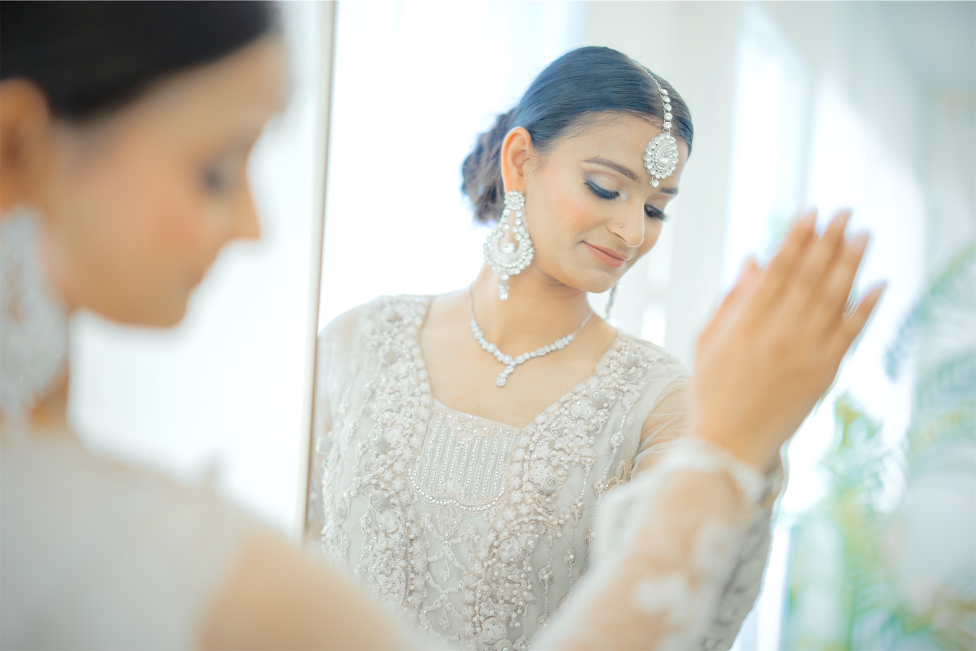 Ivory bridal editorial