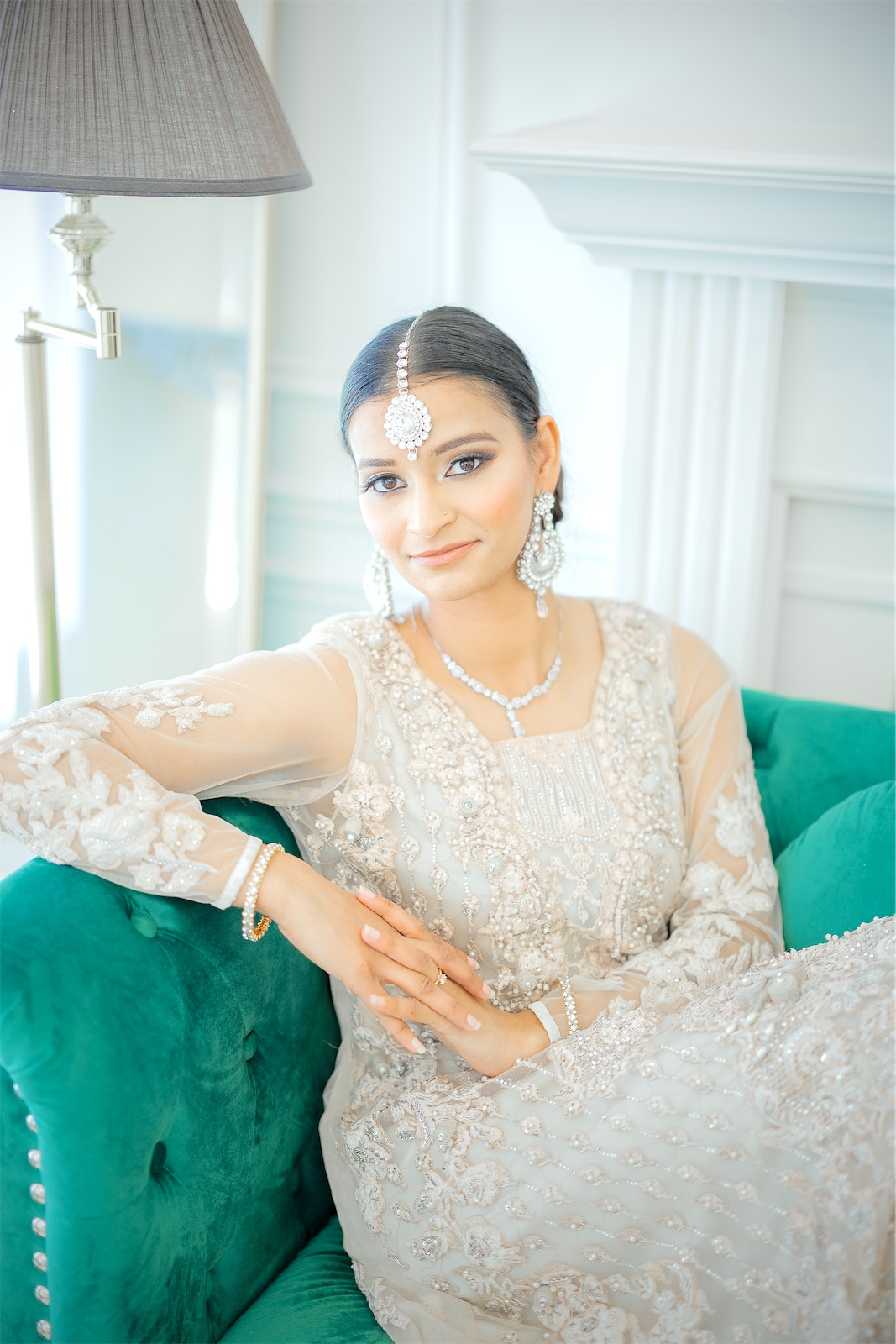 Ivory bridal editorial